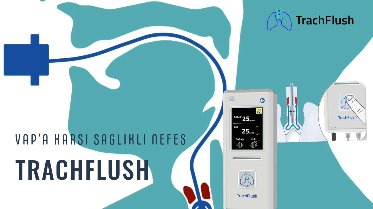 TrachFlush Cihazı Kullanımda